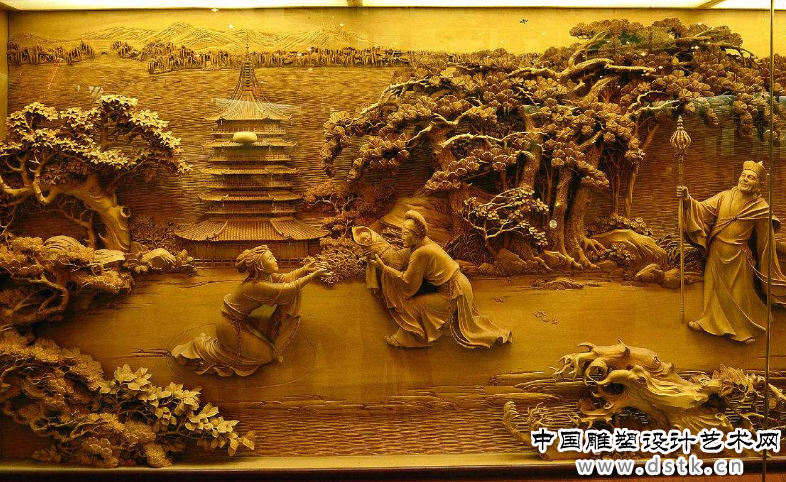 中国木雕工艺中的雕刻技法  第1张